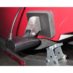 Stern Pad Std Black 4.5" x 3.5" x .75" Vhb Adhesive