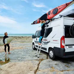 Thule Van Ladder 9 Step, Collapsible