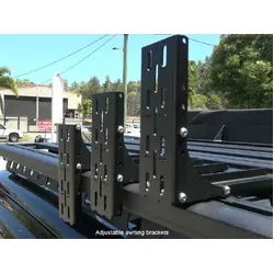 The Bush Company Awning Wide Adjustable L Bracket - sold as pair(310mm by 220mm)