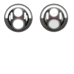 Model 8700 Evo J2 - 12V Led Headlight Insert (For Jeep) - Carbon