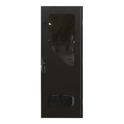 Aussie Traveller Door DC 1623 x 622 Square Top Right Hand Hinge Black