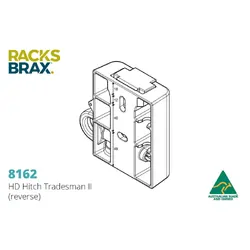 Racksbrax Hd Hitch Tradesman II 8162