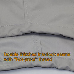 Kaiser 8-20hp Outboard Boat Motor Engine Covers - Black