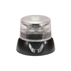 Narva Pulse Ii Led Flange Strobe (Amber With Clear Lens)