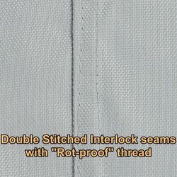Kaiser Jumbo Boat Covers - Light Grey 21-23ft
