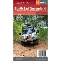 South East Queensland featuring Landcruiser Mountain Park Map