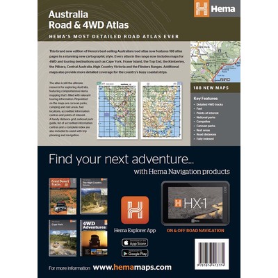 Australia Road & 4WD Atlas (Perfect Bound) - 252 x 345mm