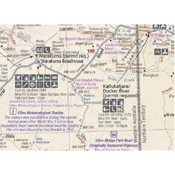 Great Desert Tracks Central Sheet