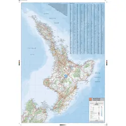 North Island New Zealand Map