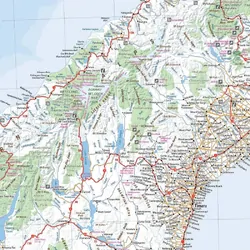 South Island New Zealand Map