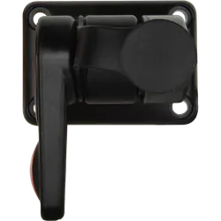 Gme Single Swivel Rectangular Antenna Base - Suit Aw36Xx Antenna Whips - Black