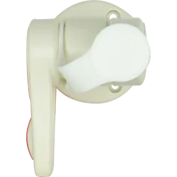 Gme Single Swivel Round Antenna Base - Suit Aw36Xx Antenna Whips - White