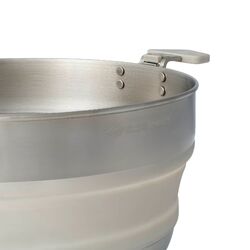 SEA TO SUMMIT Detour Stainless Steel Collapsible Pot - 5L Grey