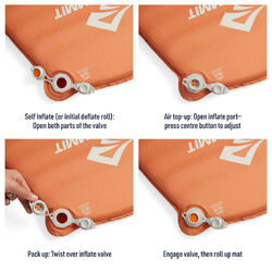 SEA TO SUMMIT Pursuit Plus Self Inflating Mat - Large Contour (RCS)