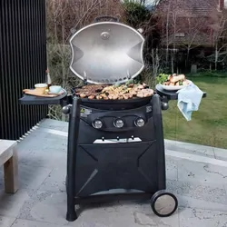 Gasmate Odyssey 3T Sear Zone Bbq - Black