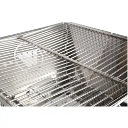 Wildtrak Frontier 360 S/Steel Fold Bbq Firepit 42 X 36.5 X 35Cm W Bag