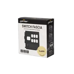 Lightforce Replacement Switch Fascia To Suit Toyota Landcruiser 200 Series - Flaxen
