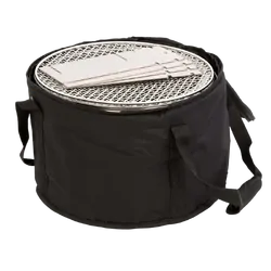 Charmate Packable Firepit & BBQ - 360mm Diameter