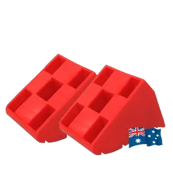 Explore Caravan Bundle Levelling Ramps + Wheel Chocks + Bag