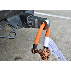 Megapro 5000Kg 50mm Tow Bar Mounted Soft Shackle Compatible Recovery Hitch
