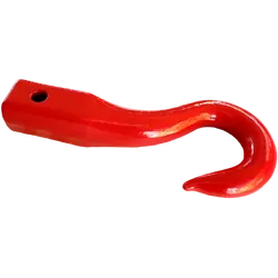 Carbon Shinbusta Forged Recovery Hook - Red