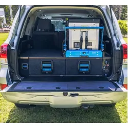 MSA Drawer System to suit Toyota Landcruiser 100 Series (models with rear aircon) (1998-2007)