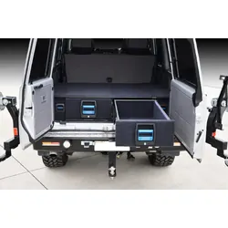 MSA Double Drawer System To Suit Toyota Landcruiser 76 Series Wagon