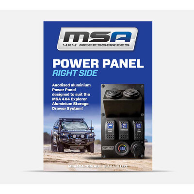 Msa Explorer Power Panel - Right Hand Side (Driver's Side)