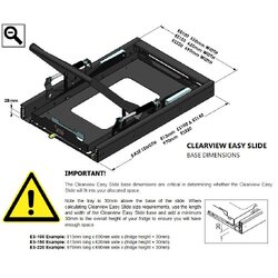 Clearview Easy Slide: ES-100 Plus [Tray Size: 390x738mm]