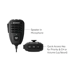 EXG1000-VPK 5-Watt Compact Fixed Mount UHF Radio with USB-C Port - VALUE PACK