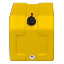 Poly Diesel 40 Litre Double Jerry Can