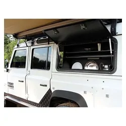 Front runner Land Rover Defender (1983-2016) Gullwing Window / Aluminium