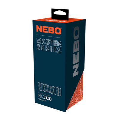 Nebo Master Series HL1000 Rechargeable Headlamp