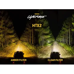 HTX2 Hybrid Driving Lights & Amber Lens Filters