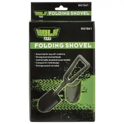 Hulk 4x4 Folding Shovel W/Bag Blade 22Cm Handle 23.5Cm Long
