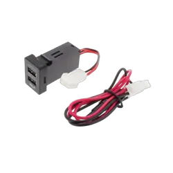 Hulk 4x4 Dual Qc3 Usb Socket For Late Toyota For Blue