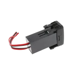 Dual Qc3 Usb Socket For Early Toyota For Blue