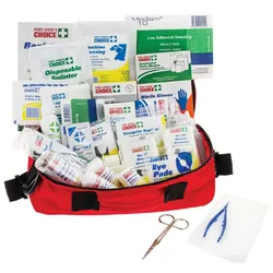 Hulk 4x4 Workplace First Aid Kit Wp1 Soft Red Durable Case
