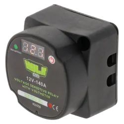 Hulk 4x4 Vsr & Voltmeter 140Amp 12V Cut In 13.3V Cut Out 12.8V