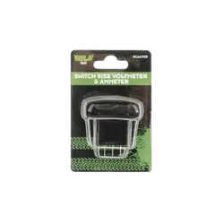 Switch Size Dual Voltmeter & Ammeter