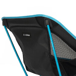 HELINOX Chair One (re) S25 - Black with Cyan Blue Frame