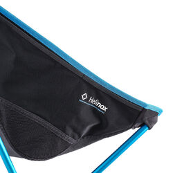 HELINOX Beach Chair Black with Cyan Blue Frame