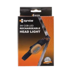 Ignite Rechargeable Led Head Light