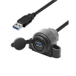 Flush Mount Single Usb (1.8M / 6Ft)