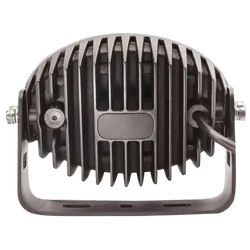 Ignite Led Oval Work lamp Flood Beam 10- 60V 60W 6 Leds Black Housing 6,600 Lumens