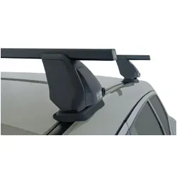 Rhino Rack Euro 2500 Black 2 Bar Fmp Roof Rack For Mitsubishi Asx Gen3 5Dr Suv 10 On