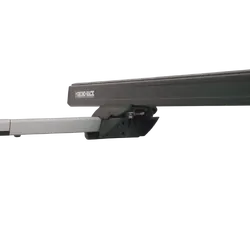 Rhino Rack Heavy Duty Cxb Black 2 Bar Roof Rack For Mitsubishi Pajero Ns-Nx 2Dr 4Wd Swb (With Roof Rails) 11/06 On