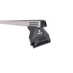 Rhino Rack Heavy Duty Rl110 Silver 2 Bar Roof Rack For Toyota Liteace 2Dr Van Low Roof 02/80 To 03/92