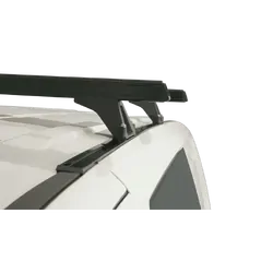 Rhino Rack Heavy Duty Rltf Trackmount Black 2 Bar Roof Rack For Hyundai Iload 2Dr Van 08 To 21