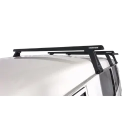 Rhino Rack Heavy Duty Rl210 Black 3 Bar Roof Rack For Ford Econovan Maxi 2Dr Van Mwb/Lwb (Mid Roof) 05/84 To 07/06